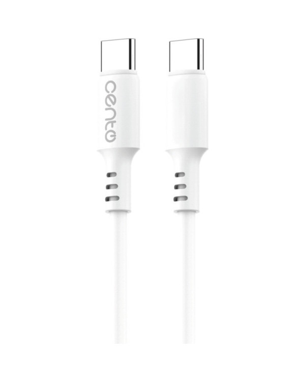 Cable CENTO C102 FAST TypeC-TypeC White