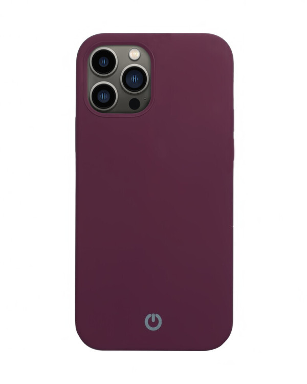 CENTO Case Rio Apple Iphone 12/12Pro Sangria Red (Silicone)