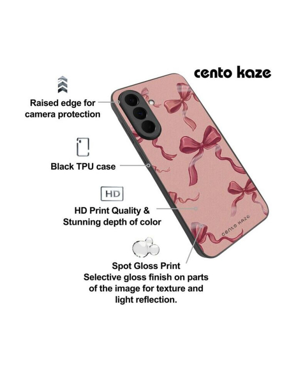 CENTO-K Case Pinky Bow Samsung A37 (1m) F1