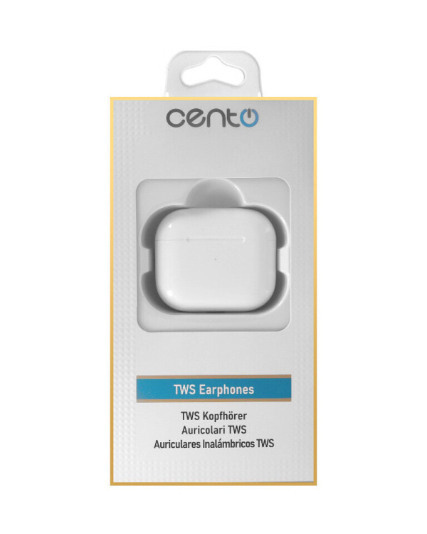 CENTO TWS Earphones T100 White CENTO TWS Earphones T100 White