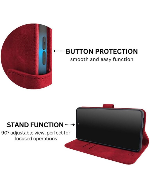 CENTO Case Lima Samsung A13 4G Scarlet Red CENTO Case Lima Samsung A13 4G Scarlet Red