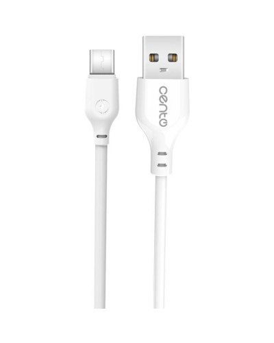 Cable CENTO C103 FAST TypeC-USB White (2m)