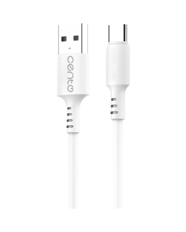 Cable CENTO C103 FAST TypeC-USB White (2m)