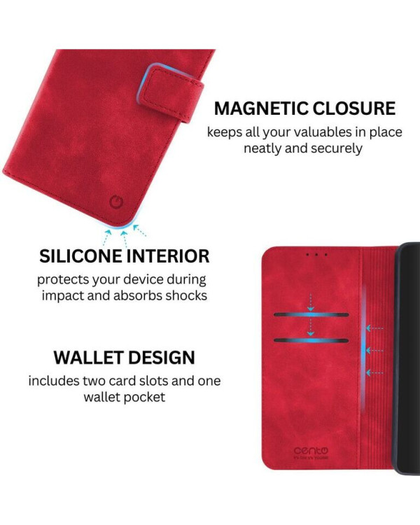 CENTO Case Lima Samsung A13 4G Scarlet Red CENTO Case Lima Samsung A13 4G Scarlet Red