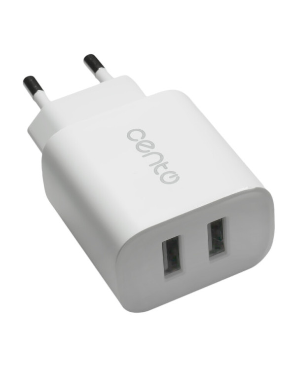CENTO Wall Adapter P213 2*USB 12W CENTO Wall Adapter P213 2*USB 12W
