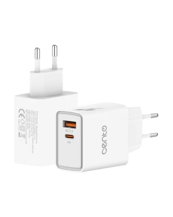 CENTO Wall Adapter P218 FAST TypeC+USB 45W CENTO Wall Adapter P218 FAST TypeC+USB 45W
