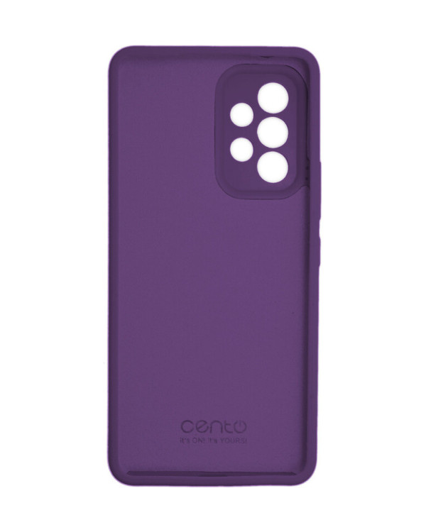 CENTO Case Rio Samsung A52/A52S Orchid Purple (Silicone)