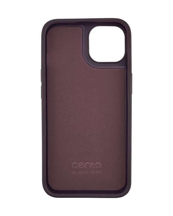 CENTO Case NapaPlus Apple Iphone 14 Sangria Red CENTO Case NapaPlus Apple Iphone 14 Sangria Red