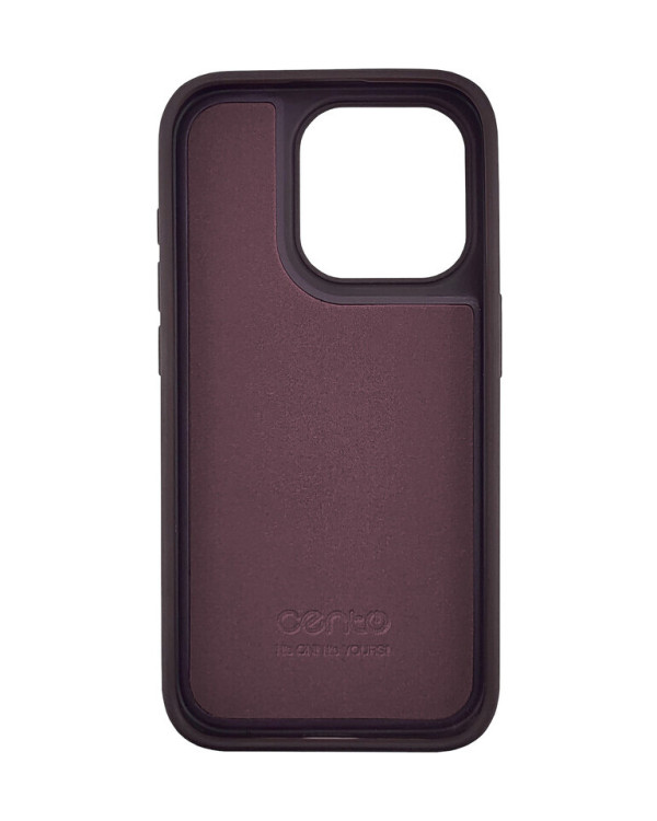 CENTO Case NapaPlus Apple Iphone 15Pro Sangria Red