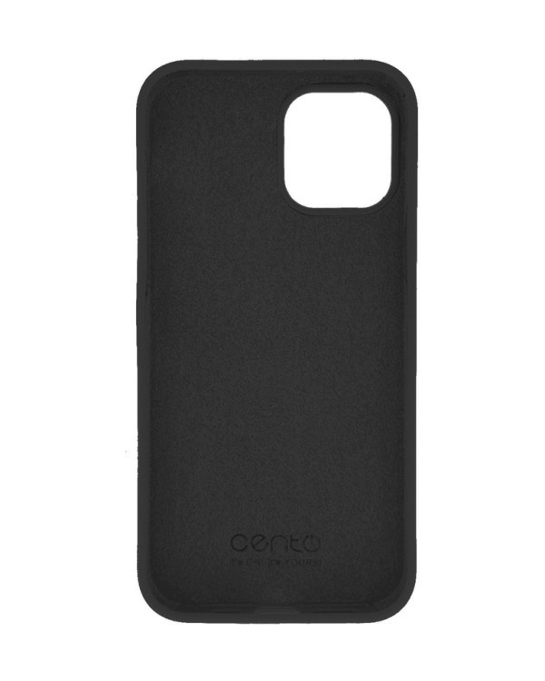 CENTO Case Rio Apple Iphone 14ProMax Black (Silicone)
