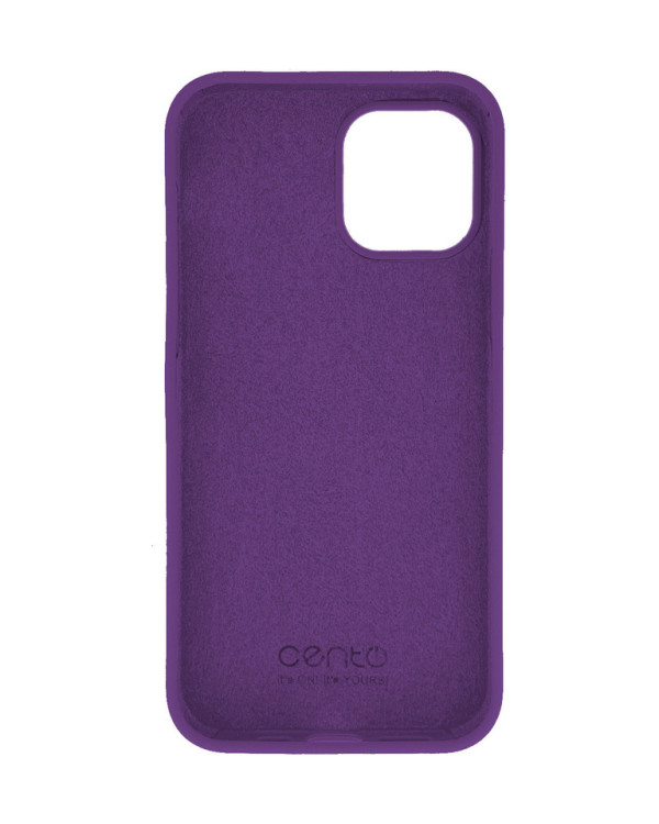 CENTO Case Rio Apple Iphone 12/12Pro Orchid Purple (Silicone)