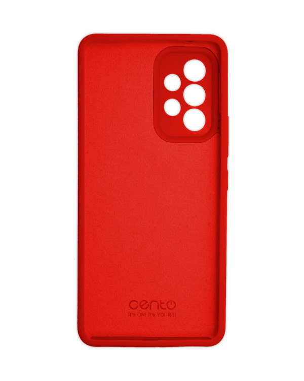 CENTO Case Rio Samsung A33 5G Scarlet Red (Silicone)