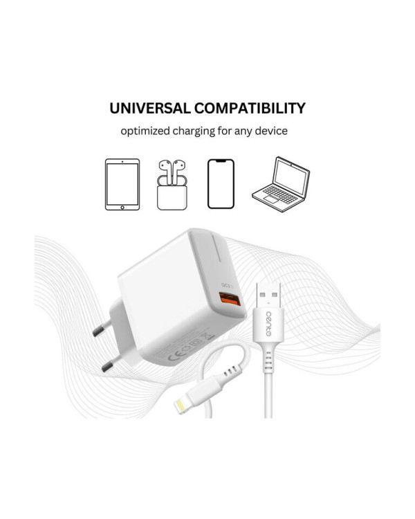 CENTO Wall Charger P211 FAST Iphone (USB 18W)