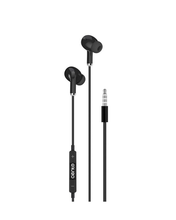 CENTO Earphones S100 Silicone Black (Jack)