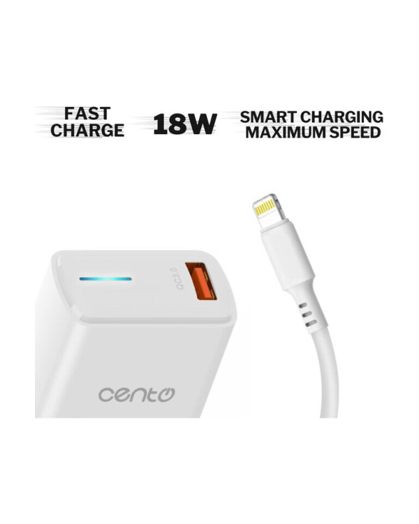 CENTO Wall Charger P211 FAST Iphone (USB 18W)