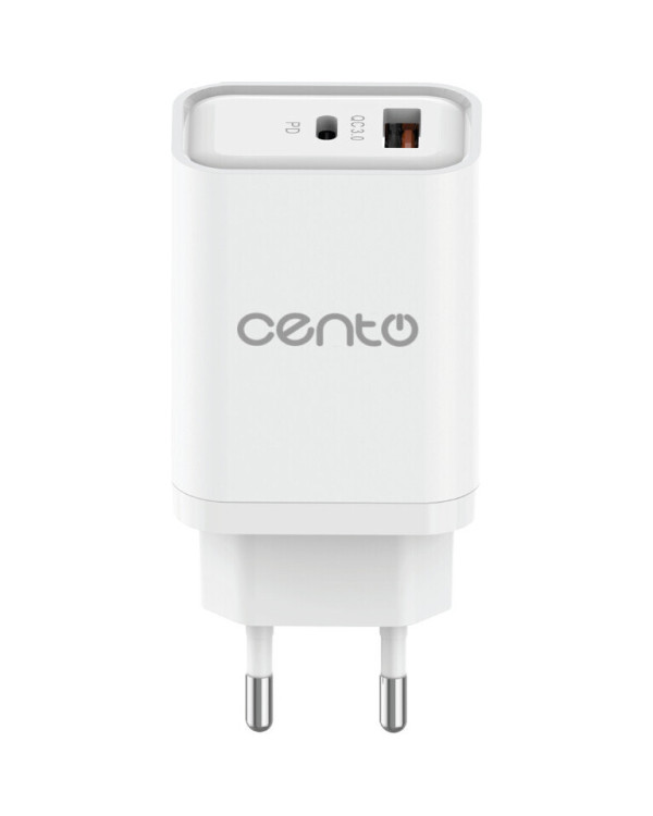 CENTO Wall Adapter P220 FAST (GaN) TypeC+USB 45W