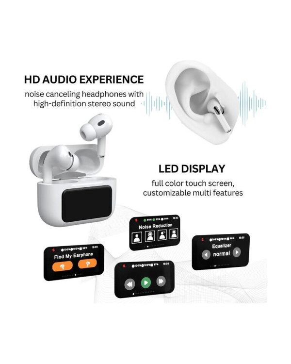 CENTO TWS Earphones T102 LCD