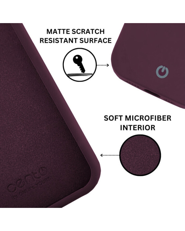 CENTO Case Rio Samsung A23 5G Sangria Red (Silicone) CENTO Case Rio Samsung A23 5G Sangria Red (Silicone)