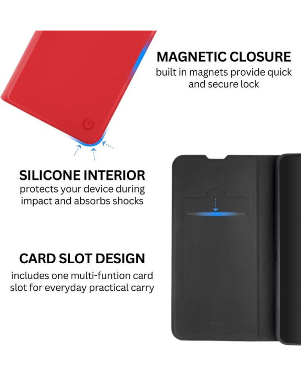 CENTO Case Soho Samsung A55 Scarlet Red