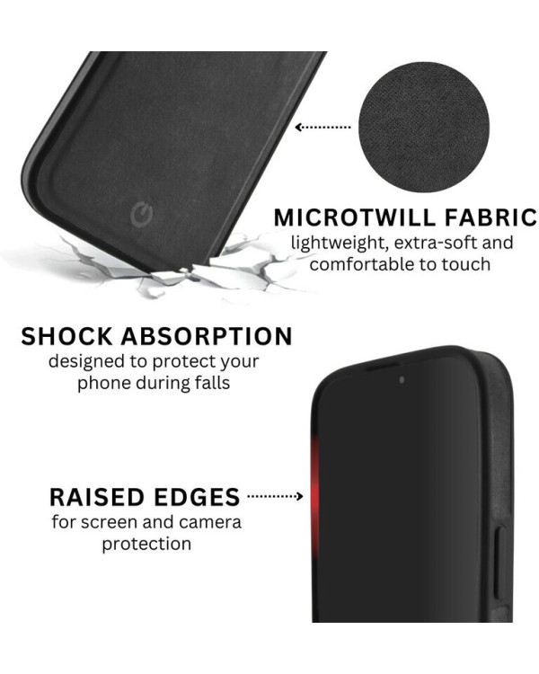 CENTO Case NapaPlus Apple Iphone 13Pro Black CENTO Case NapaPlus Apple Iphone 13Pro Black
