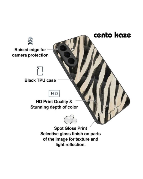 CENTO-K Case Shadow Zebra Samsung A16 (1m) F1