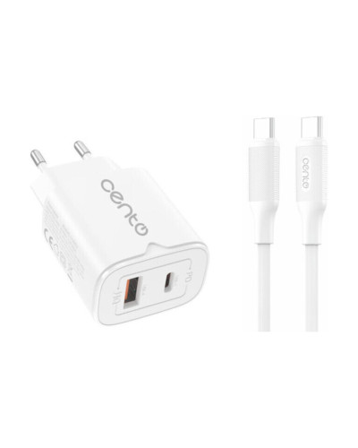 CENTO Wall Charger P216 FAST TypeC (TypeC+USB 30W)