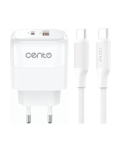 CENTO Wall Charger P216 FAST TypeC (TypeC+USB 30W)