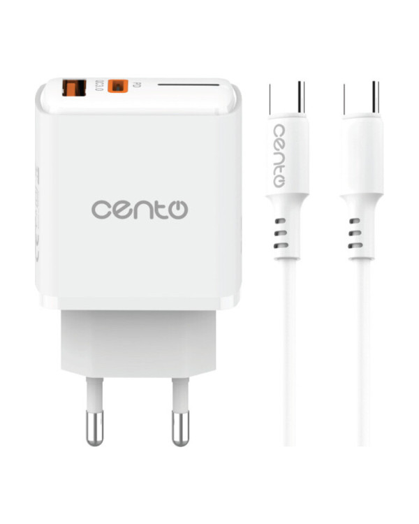 CENTO Wall Charger P216 FAST TypeC (TypeC+USB 30W)