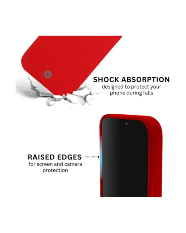 CENTO Case Rio Samsung A06 Scarlet Red (Silicone) CENTO Case Rio Samsung A06 Scarlet Red (Silicone)