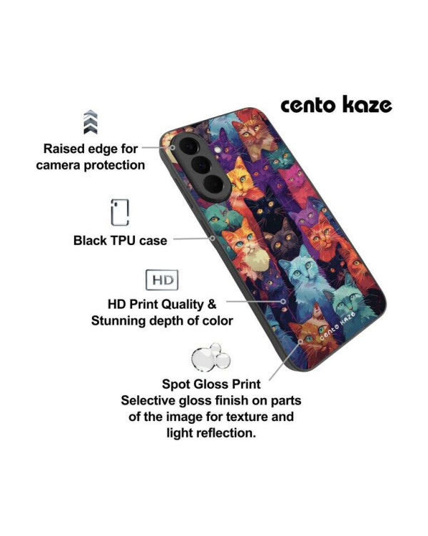 CENTO-K Case Neon Meow Samsung A37 (1m) F1