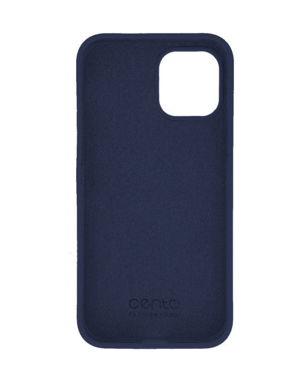 CENTO Case Rio Apple Iphone 14ProMax Space Blue (Silicone)