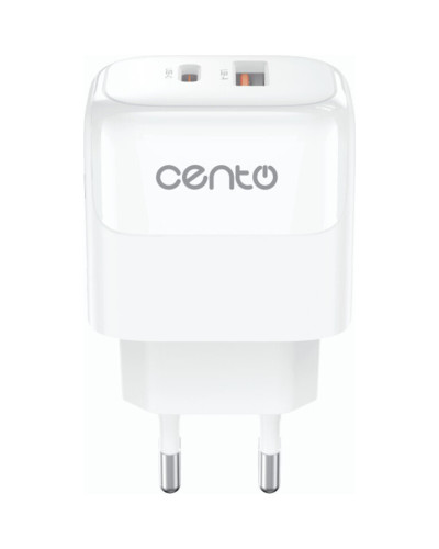 CENTO Wall Adapter P216 FAST TypeC+USB 30W