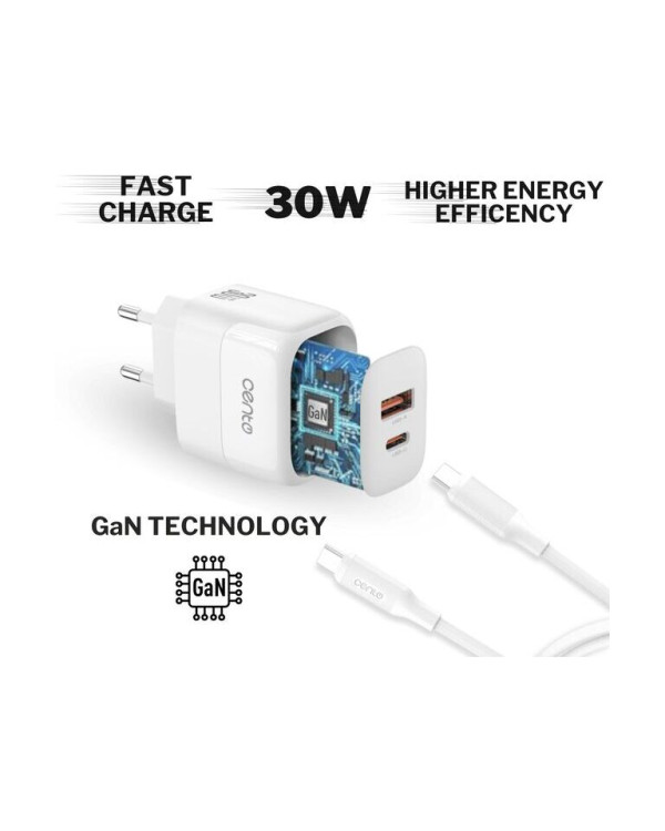 CENTO Wall Charger P216 FAST TypeC (TypeC+USB 30W)