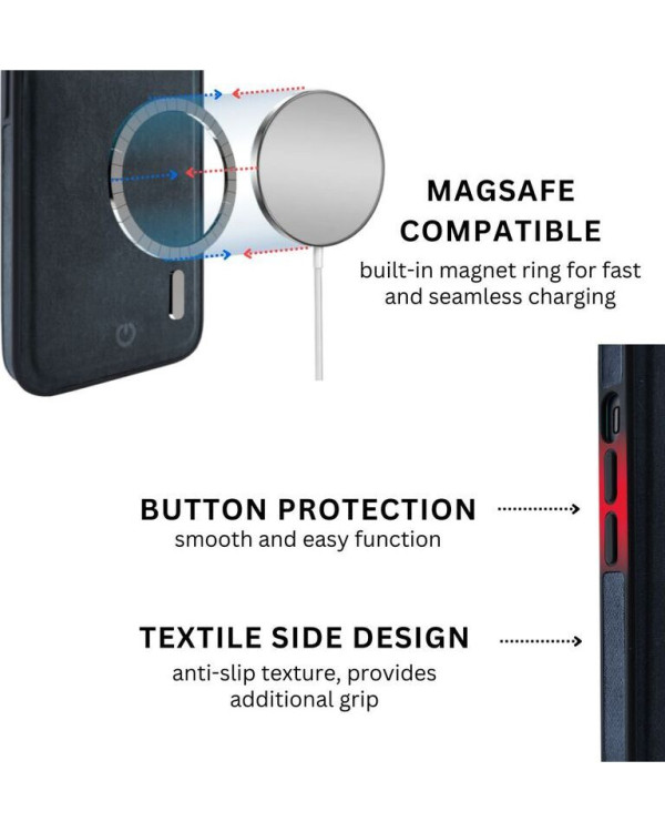 CENTO Case NapaPlus Apple Iphone 13Pro Space Blue CENTO Case NapaPlus Apple Iphone 13Pro Space Blue