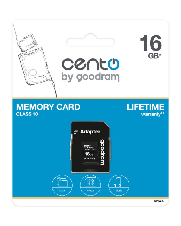 CENTO Card MicroSD C10 016GB