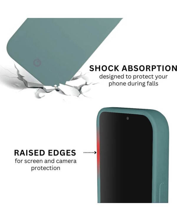 CENTO Case Rio Apple Iphone 13 Mint Green (Silicone) CENTO Case Rio Apple Iphone 13 Mint Green (Silicone)