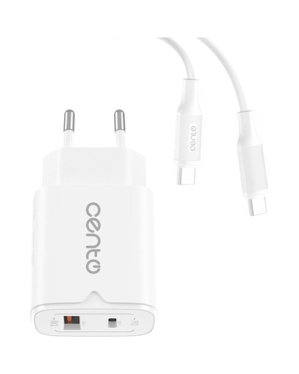 CENTO Wall Charger P216 FAST TypeC (TypeC+USB 30W)