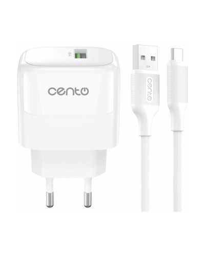 CENTO Wall Charger P211 FAST TypeC (USB 18W)