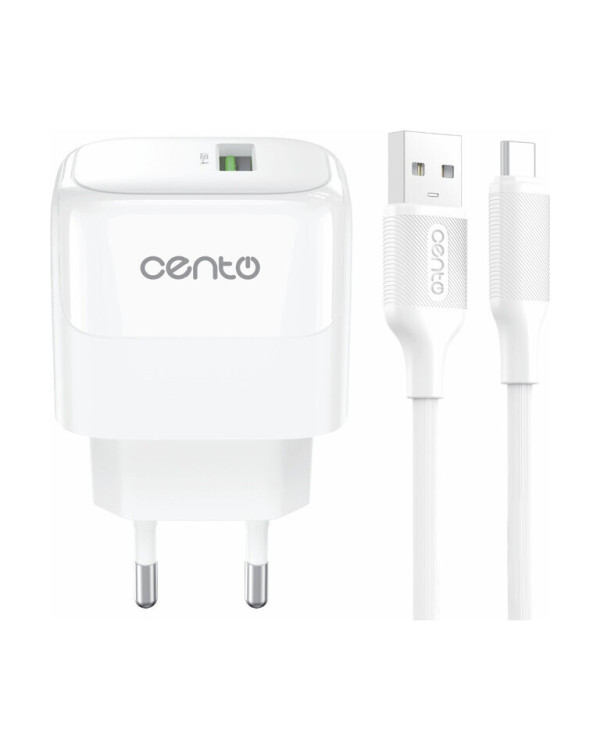 CENTO Wall Charger P211 FAST TypeC (USB 18W)