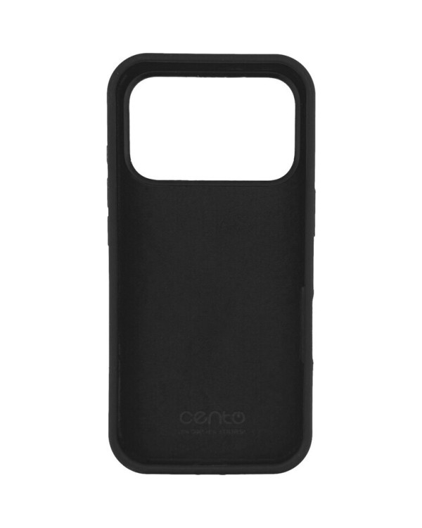 CENTO Case Rio Apple Iphone 17ProMax Black (SILICON)