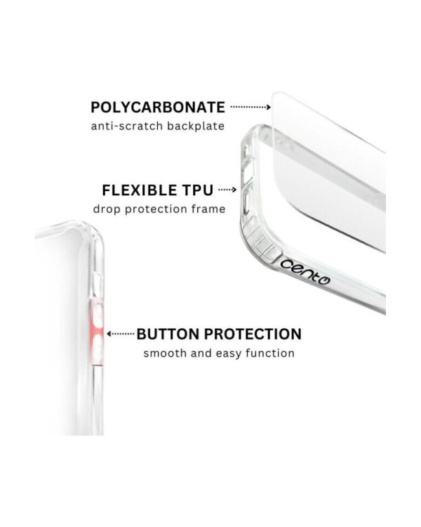 CENTO Case Como Apple Iphone 16e Transparent CENTO Case Como Apple Iphone 16e Transparent