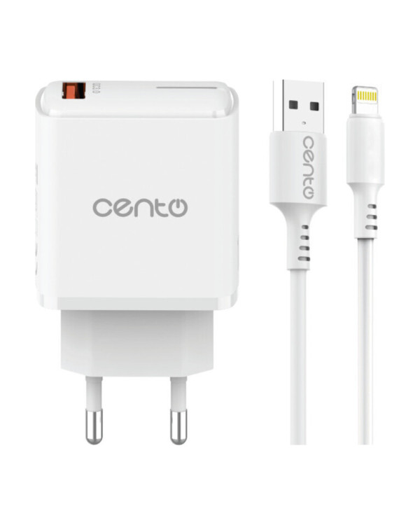 CENTO Wall Charger P211 FAST Iphone (USB 18W)