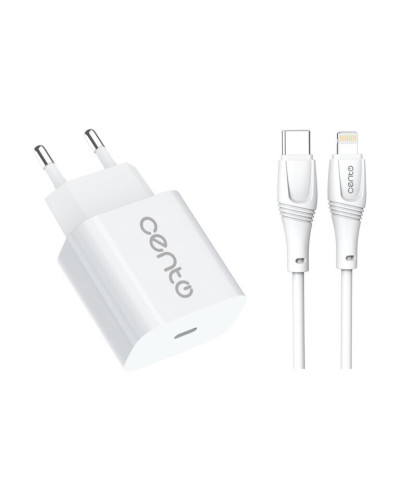CENTO Wall Charger P214 FAST Iphone (TipC 20W)