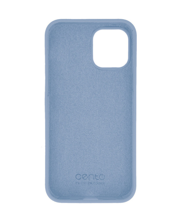 CENTO Case Rio Apple Iphone 14Plus Sky Blue (Silicone) CENTO Case Rio Apple Iphone 14Plus Sky Blue (Silicone)
