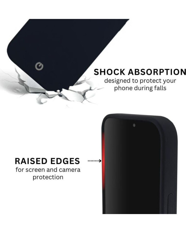 CENTO Case Rio Xiaomi Redmi A1/A2 Black (Silicone) CENTO Case Rio Xiaomi Redmi A1/A2 Black (Silicone)