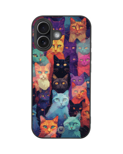 CENTO-K Case Neon Meow Iphone 17 (1m) F1