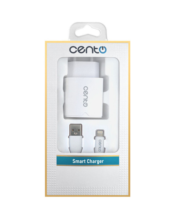 CENTO Wall Charger P216 FAST Iphone (TypeC+USB 30W)