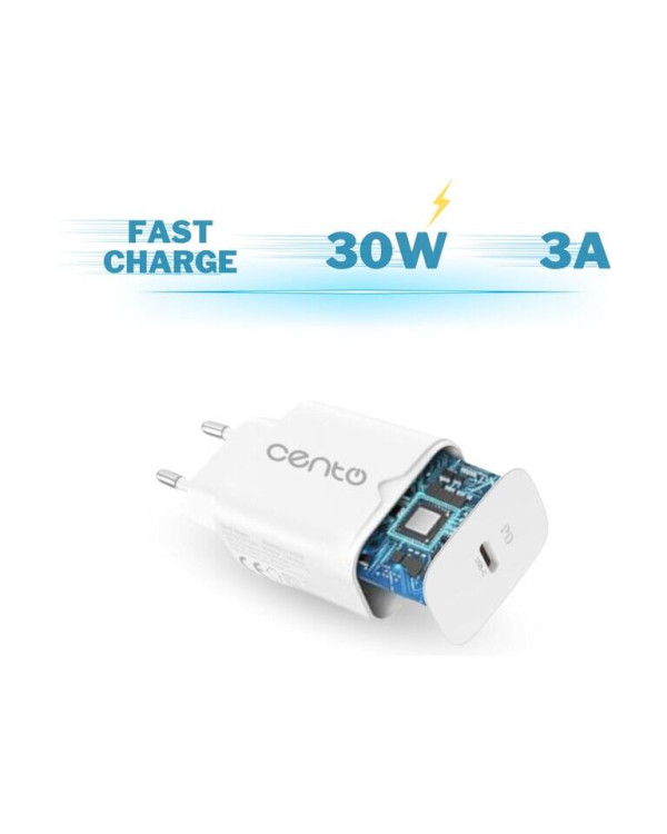 CENTO Wall Adapter P215 FAST TypeC 30W