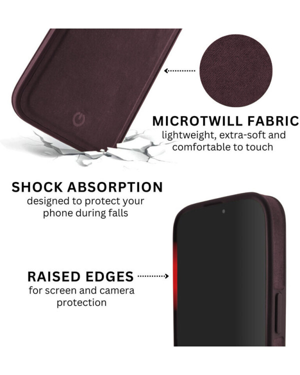 CENTO Case NapaPlus Apple Iphone 14 Sangria Red CENTO Case NapaPlus Apple Iphone 14 Sangria Red