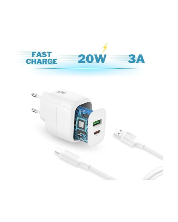 CENTO Wall Charger P212 FAST TypeC (TypeC+USB 20W)